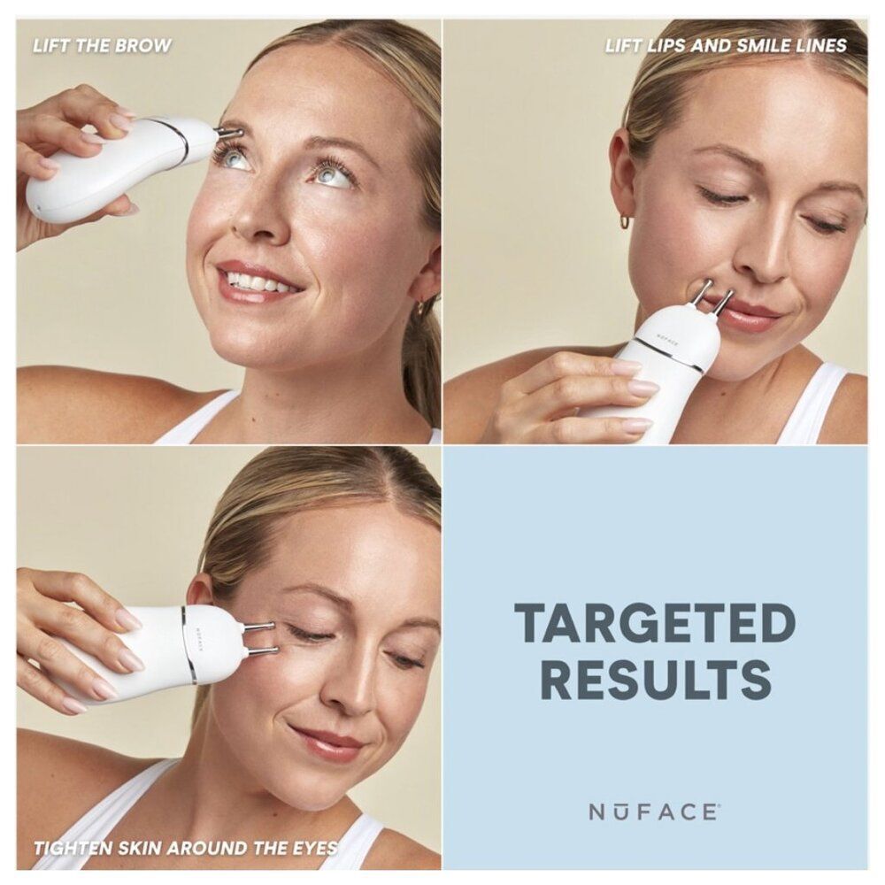 Nuface Trinity+ Pro w/Effective Lip & Eye Attachment, New/Factory Sealed - Picture 6 of 9